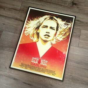 Signed Shepard fairy original  - Strange Darling Movie Poster Print.    17/210